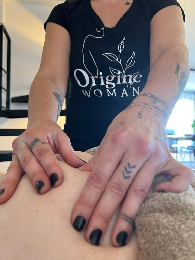 massage de la peau